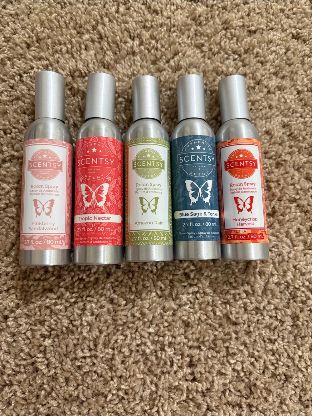 Scentsy Room Spray Set —